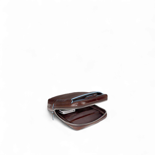 Piquadro Borsello Porta iPad® mini in Pelle, Mogano