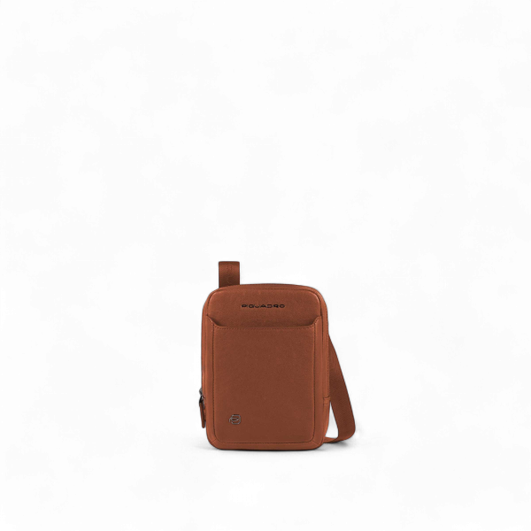 Piquadro Borsello Porta iPad® mini in Pelle, Cuoio