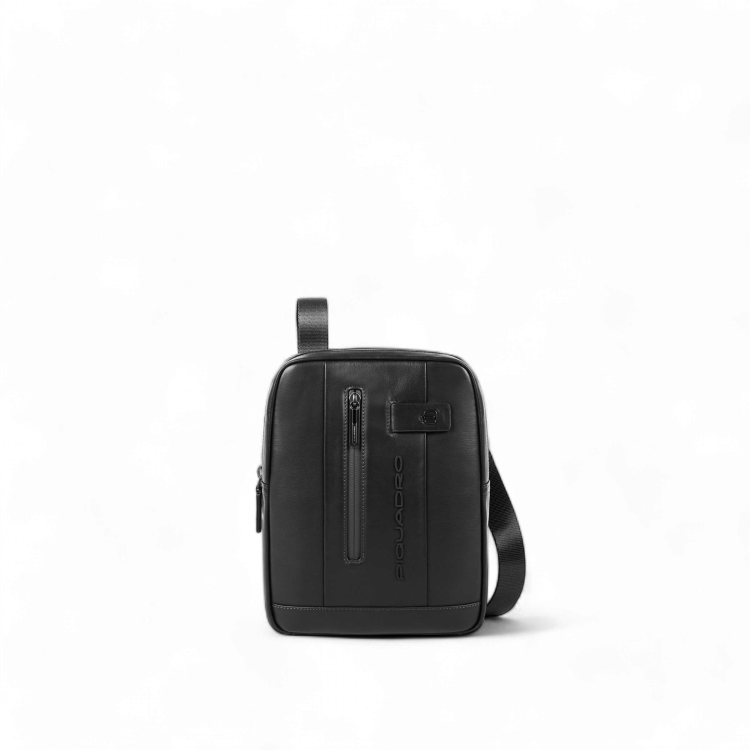 Piquadro Borsello Urban Porta Tablet 11" in Pelle, Nero